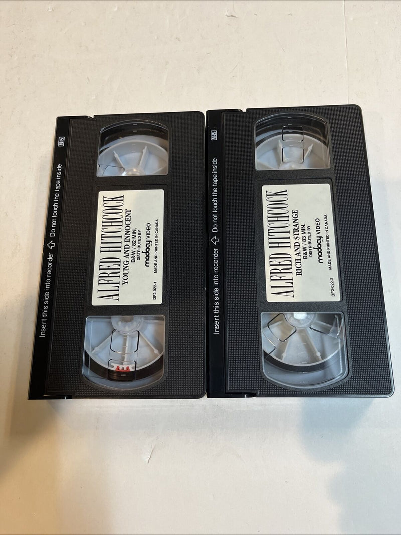 Alfred Hitchcock Volume 4 (VHS) Young and Innocent • Rich and Strange