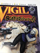 Vigil Scattershots (1997) (VF/NM) Variant Signed Mike Iverson • Avrin Loudermilk