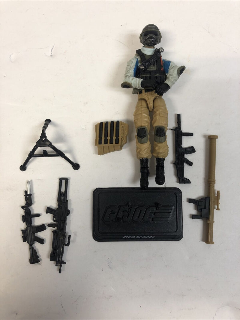 Gi Joe V3A 2011 Steel Brigade Mint Missing Backpack