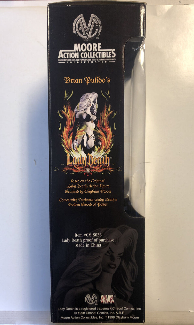 Lady Death (1998) Brian Pulido’s | 12”|Chaos Comics | Moore Action Collectibles