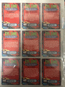 Evil Ernie Glow In The Dark Chromium Card Set