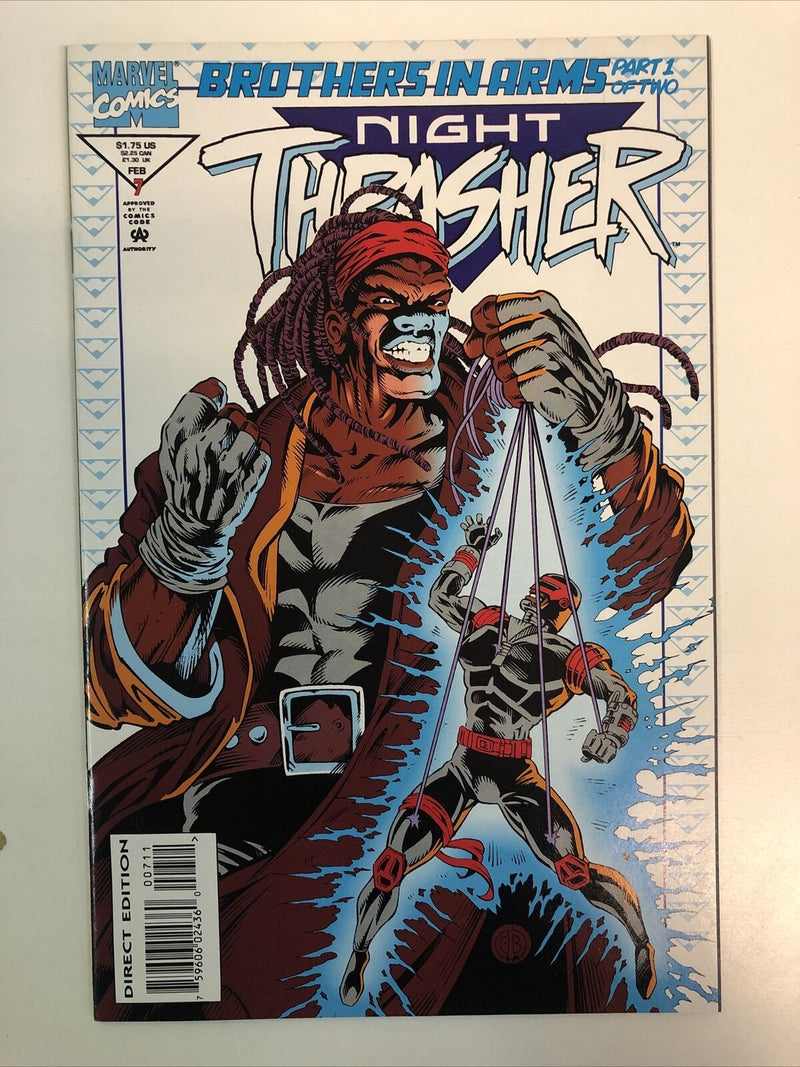 Night Thrasher (1993) Set # 1-21 & Four Control #1-4 (VF/NM) Missing # 11-12-18