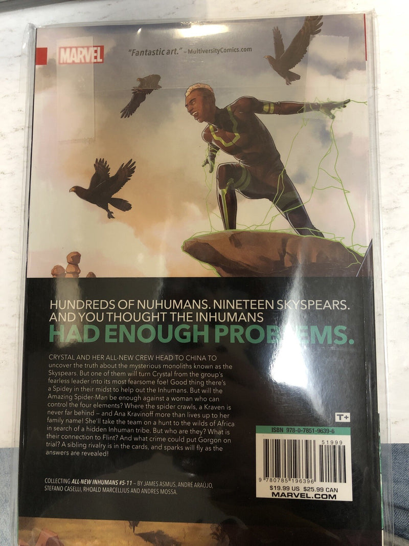 Inhuman Vol.2: Sky spears (2016) Marvel TPB SC James Asmus