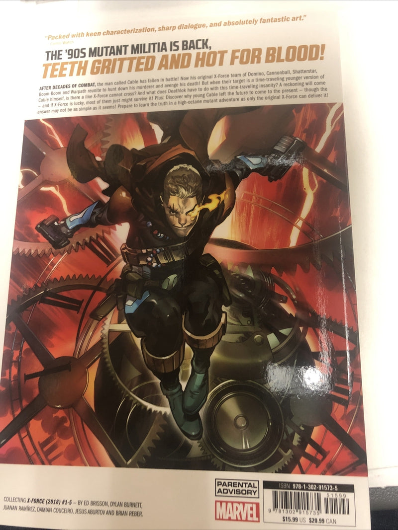 X Force Sins Of The Past Vol.1 (2019) Marvel TPB SC Ed Brisson