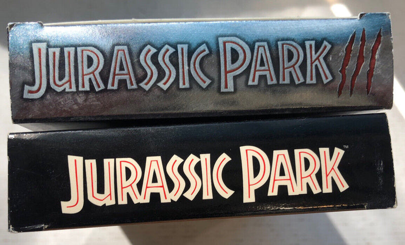 Jurassic Park & Jurassic Park 3 (1994-2001) VHS Lot