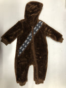Baby Gap • Star Wars • Chewbacca Romper Brown Fleece Hoodie 12-18 Months Vietnam