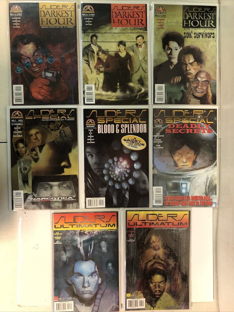 Sliders Darkest Hour (1996) 8 Issues (VF/NM) Acclaim Comics Science Fiction