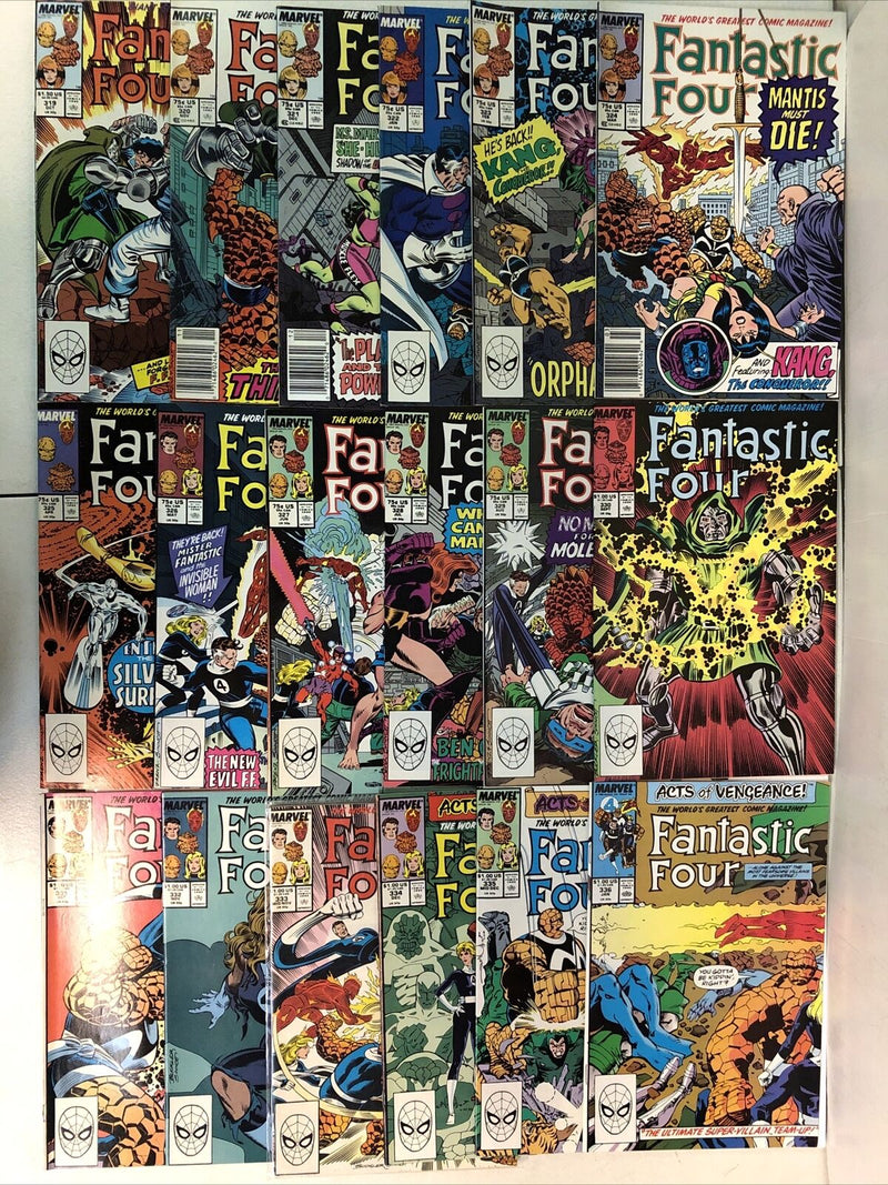 Fantastic Four (1987) Consequential Set # 301-350 & Annual # 20-21-22-23 (VF/NM)