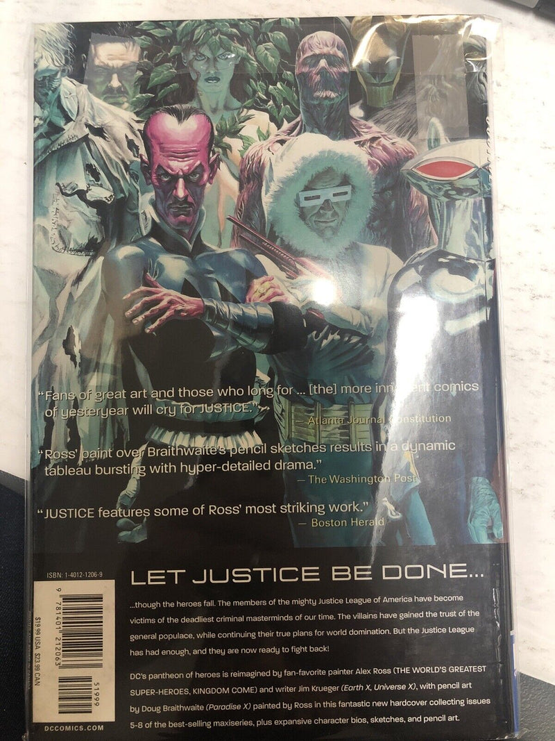 Justice Vol.2 (2007) Dc Comics TPB HC Jim Krueger