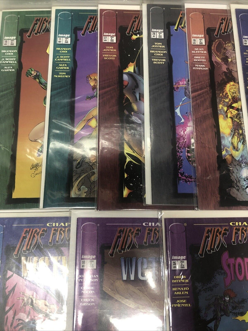 Fire From Heaven (1996) Lot Of 10 Comics (10,11,16,17,19,20,27,28,35,36) Image