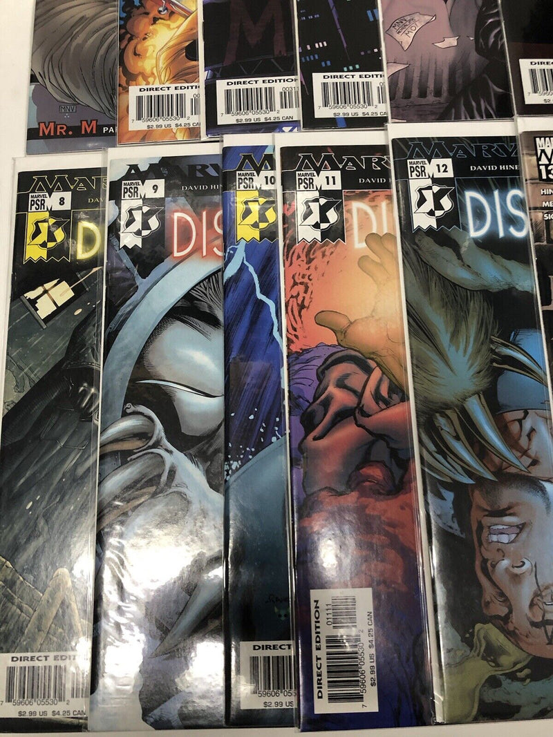 District X (2005) Set Issues # 1-14 Missing Issue # 12 • Marvel Comics • Hine