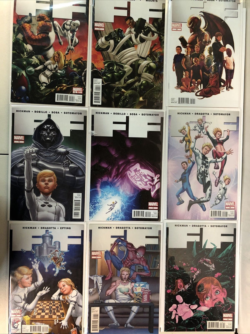 Fantastic Four FF (2011) Complete Set