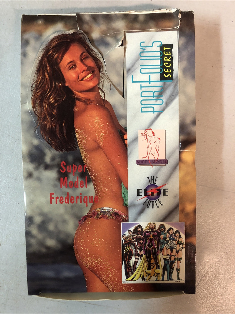 1994 Portfolio's Secret Super Model Trading Cards 27 Sealed Packs (9 Open)