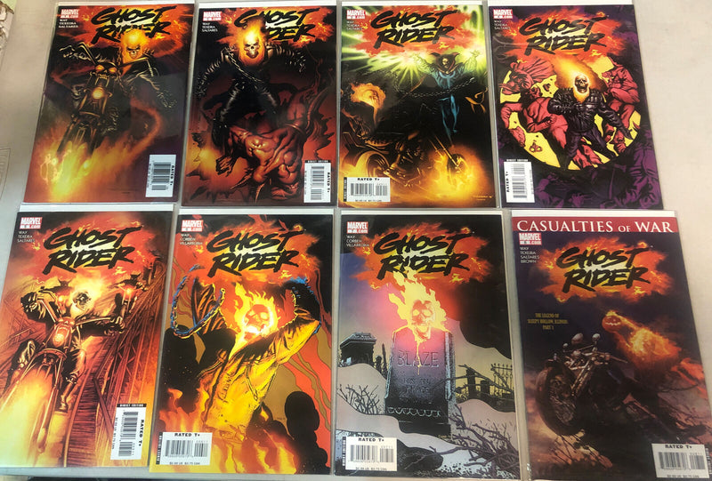 Ghost Rider (2005) #1-35 + Annual #1 & 2 (VF/NM) Complete Run Set Lot Marvel