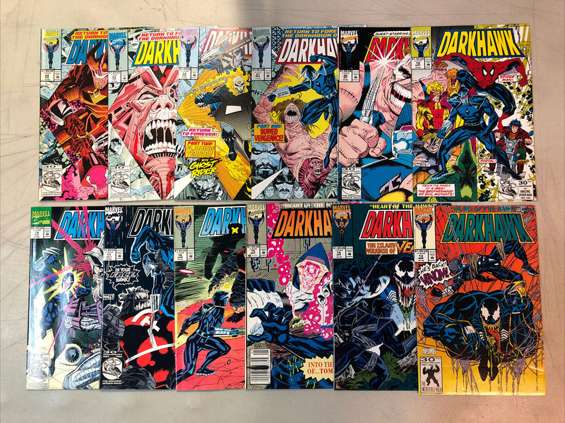 Darkhawk (1991) #1-35 Annual #1 & 2 (VF/NM) Complete Sequential Set Run Marvel