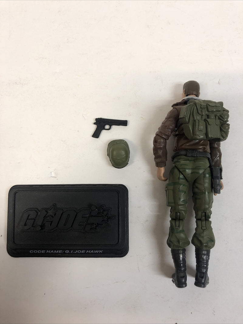 2008 G.I. JOE 25th Anniversary GENERAL HAWK v3 Action Figure Complete Mint