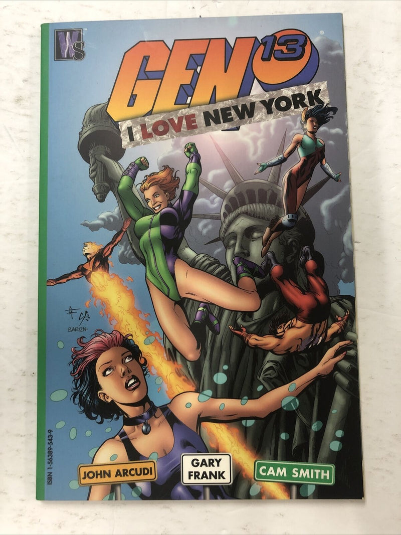 Gen13 I Love New York By John Arcudi (1996) Wildstorm TPB SC