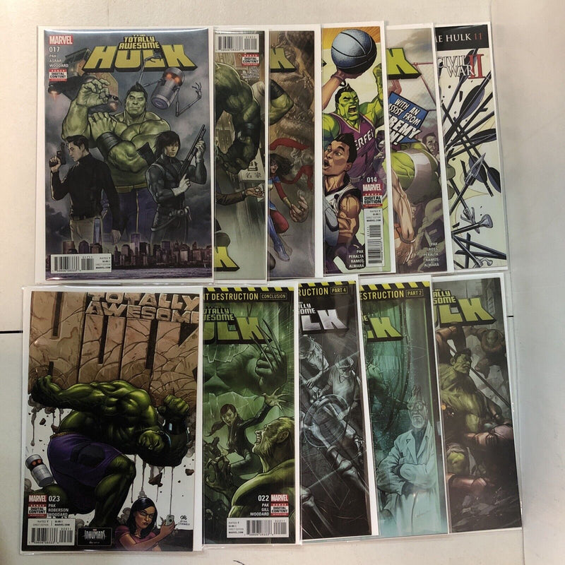 The Totally Awesome Hulk (2015) # 1-23 Missing # 12 & 19 (VF/NM) Marvel Comics