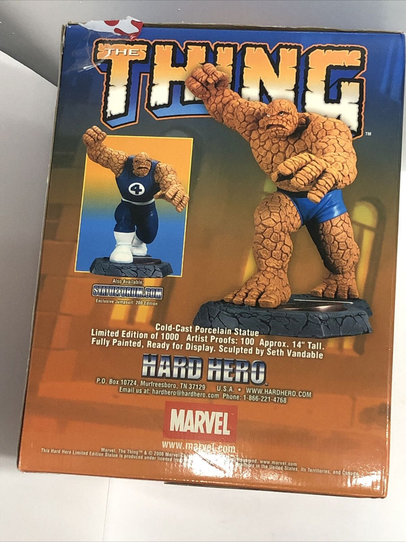 The Thing Cold Cast Porcelain  Statue Marvel 2006