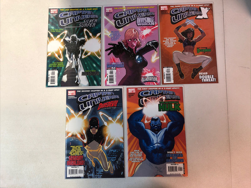 Captain Universe (2006) 5 part storyline (VF/NM) Complete Set X23 Daredevil Hulk