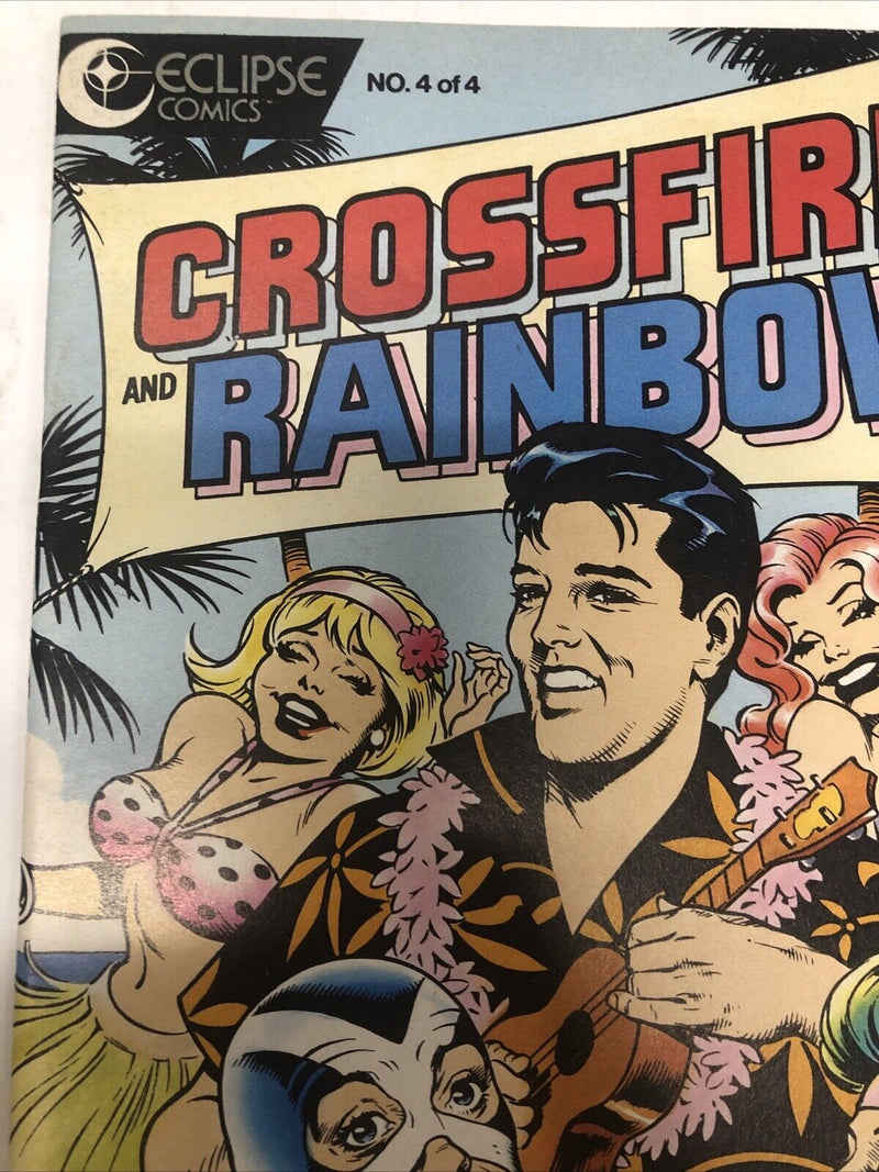 Crossfire Rainbow (1986) # 1-4 • Eclipse Comics • Mark Evanier • Dave Stevens #4