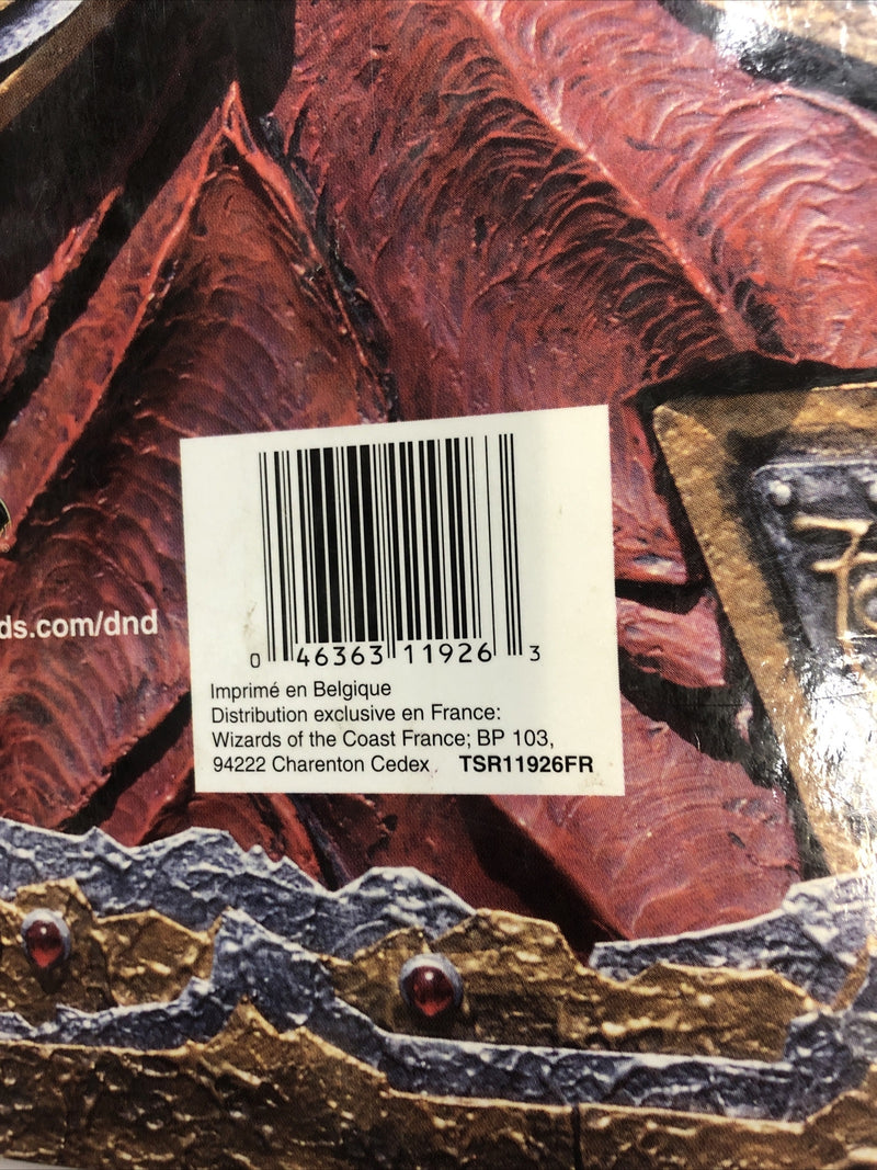 Dungeons Dragons Manuel Des Monstres (2000) HC (French)