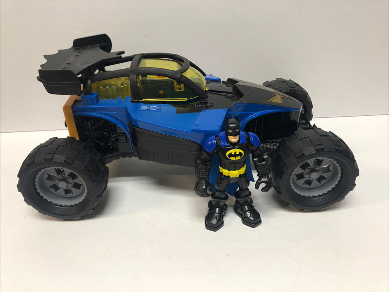 Fisher Price Hero world Dc Batmobile With Figure