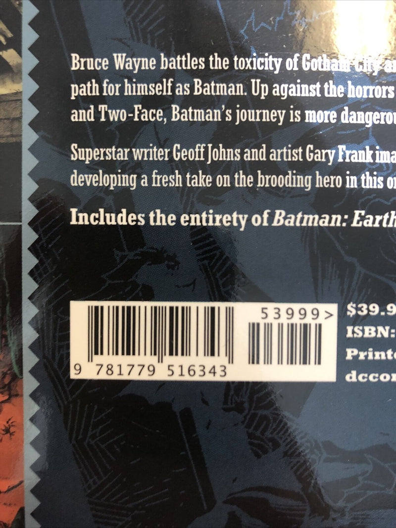 Batman Earth One Complete Edition (2022) By Geoff Johns TPB DC Comics