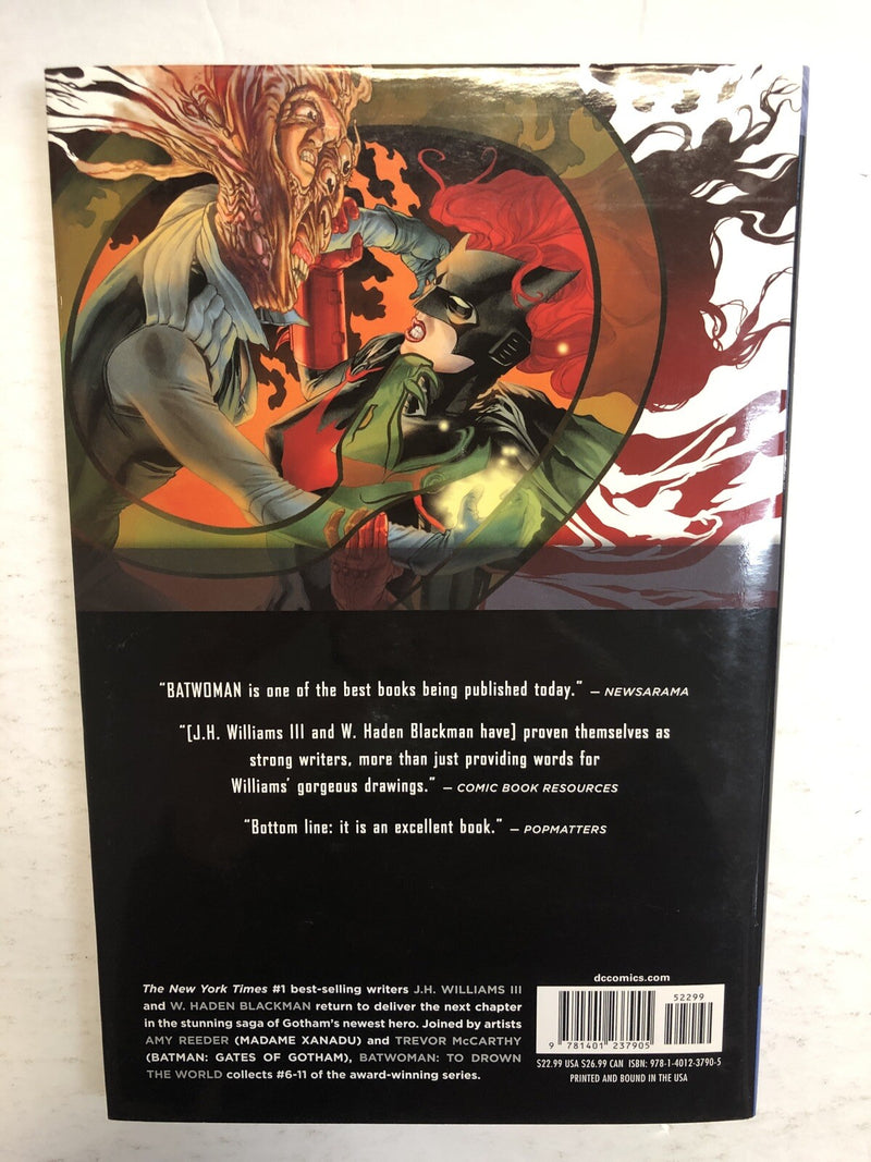 Batwoman Vol.2: To Drown The World | Hc Hardcover (VF/NM)(2013) J.H Williams III