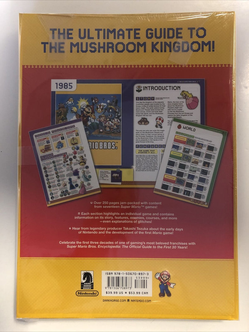 Super Mario Encyclopedia: The Official Guide- the First 30 Years (2022)HC Sealed