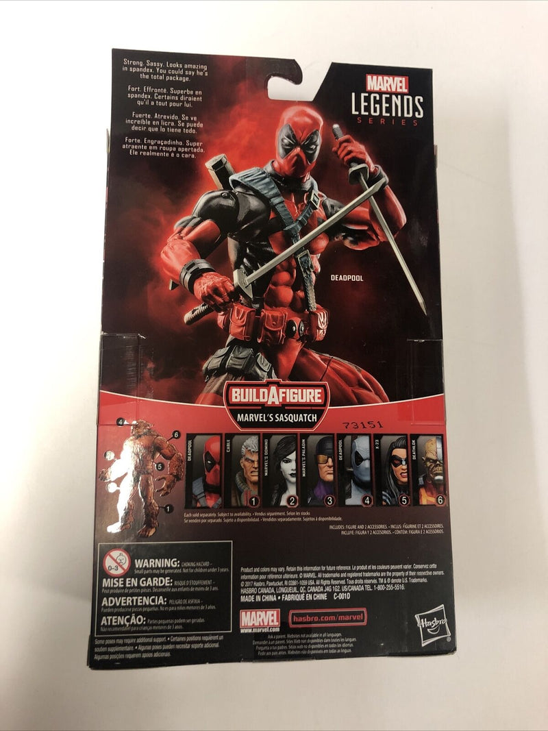 Marvel Legends Deadpool Build A Figure Sasquatch (2017)