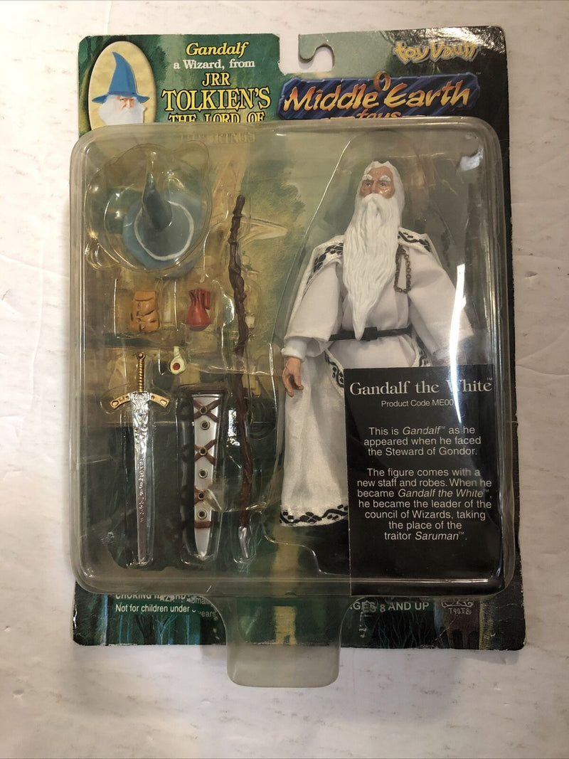 Gandalf The White Lord Of The Rings Middle Earth Toys Toy Vault