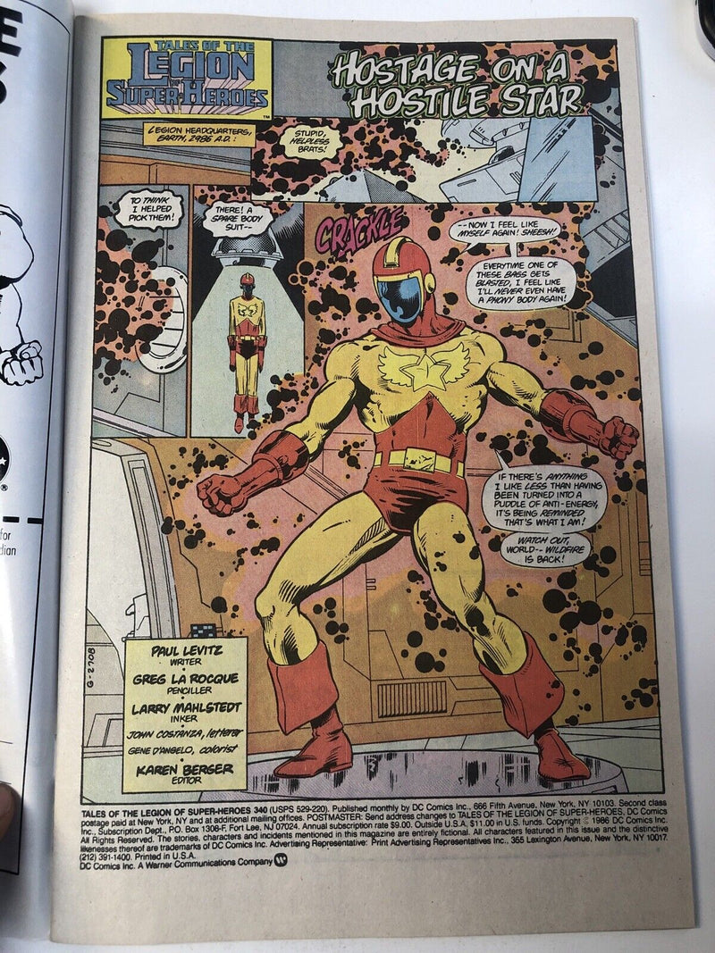 Legion Of Super-heroes (1986)