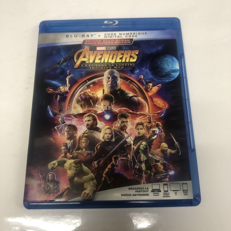 Avengers Infinity War • (2018) Marvel Studios • Blu-ray • Multi Screen Edition