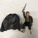 The Lord of the Rings - Frodo with Sword Attack Action ToyBiz 2001 Complete Mint