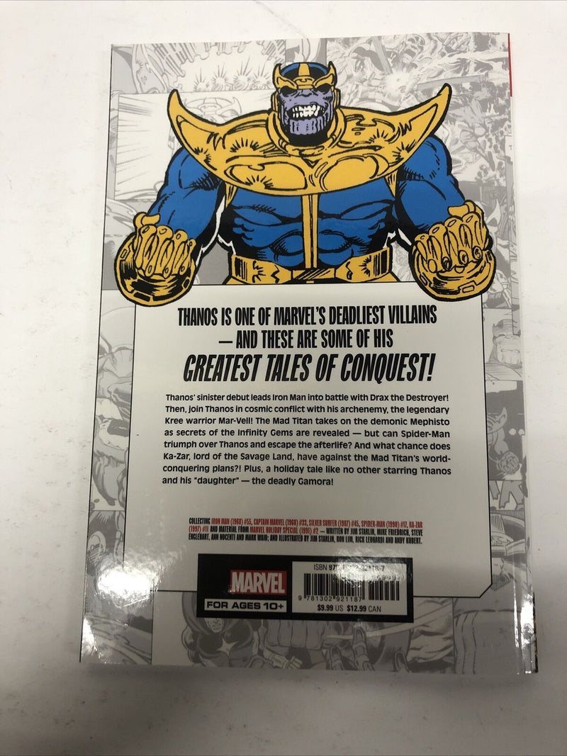 Marvel-Verse Thanos (2019) TPB 1st Printing Starlin•Friedrich•Englehart