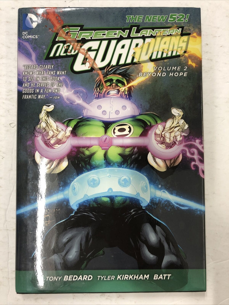 Green Lantern New Guardians Vol.2 Beyond Hope By Tony Bedard (2013) HC DC