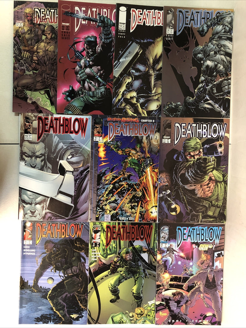 DeathBlow(1993) Set #1-23 & #1-9 &Special 1 &Wolverine 1-2 & Byblows 1-3 (VF/NM)