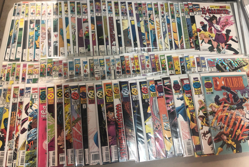EXCALIBUR (1988) #1-120 Missing #34,57,66 (VF/NM) Set• Marvel Comics