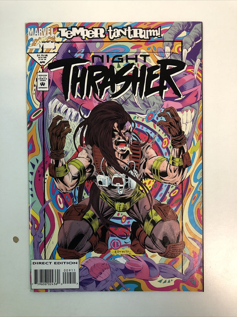 Night Thrasher (1993) Set # 1-21 & Four Control #1-4 (VF/NM) Missing # 11-12-18