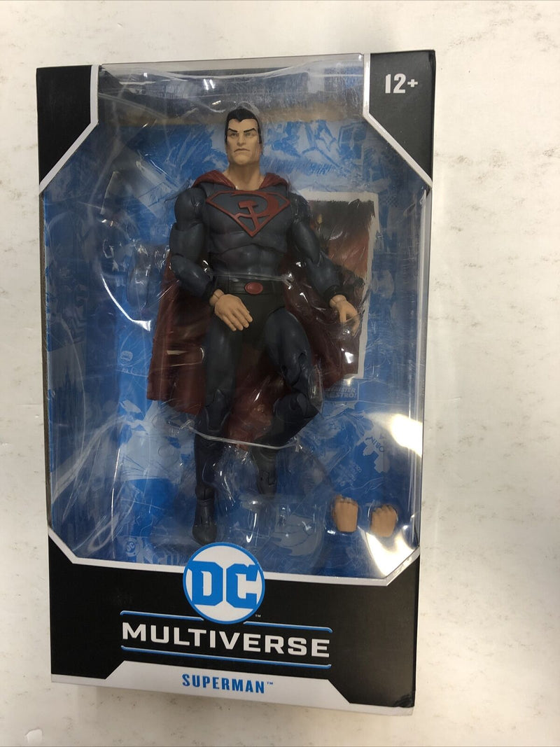 McFarlane DC Multiverse Red Son Superman 7" inch Action Figure