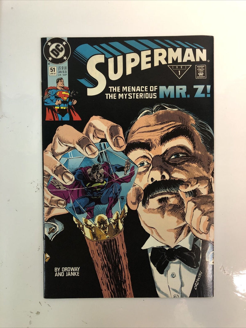 Superman (1991) Consequential Set # 51-100 Missing # 73 (F/VF) DC Comics