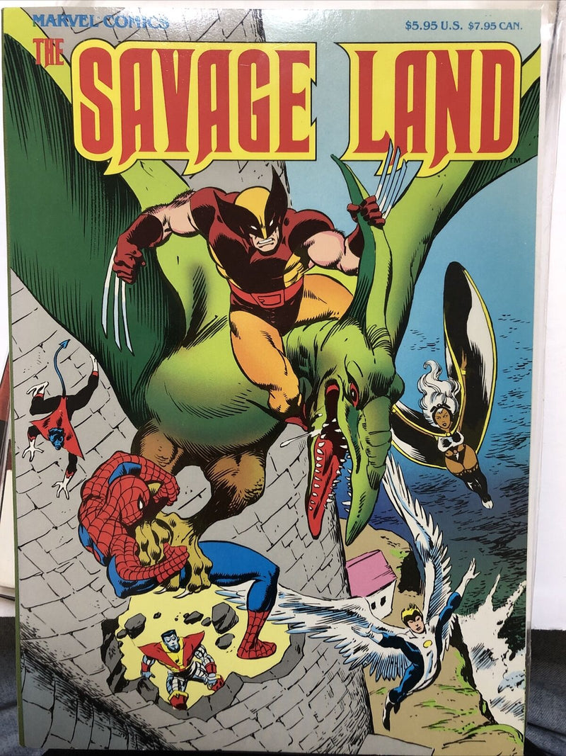 The Savage Land (1987) Marvel TPB SC Chris Claremont