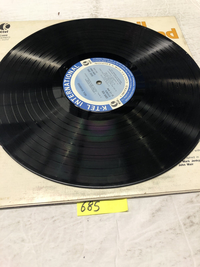 Neil Diamond 20 Original Hits   Vinyl  LP Album