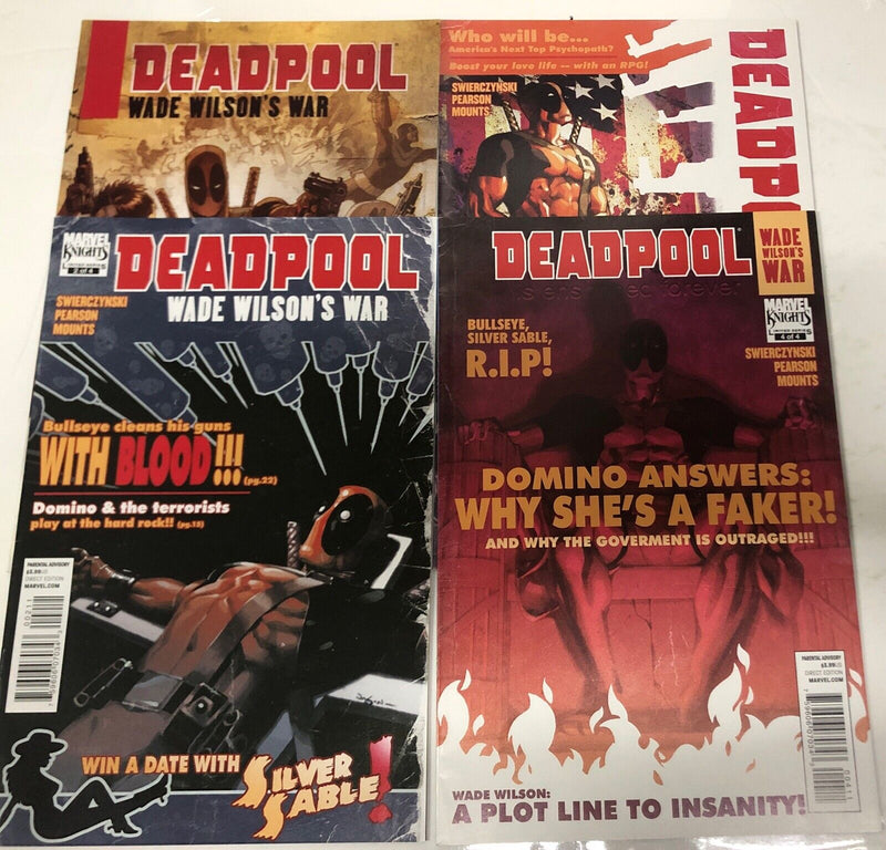 Deadpool Wade Wilson’s War (2010) Set