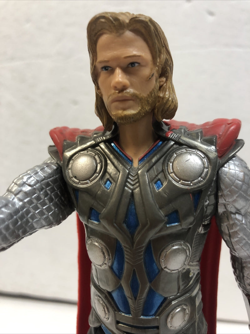 Marvel THOR The Mighty Avenger  Action Figure w/ Hammer - 8” Hasbro 2011 loose