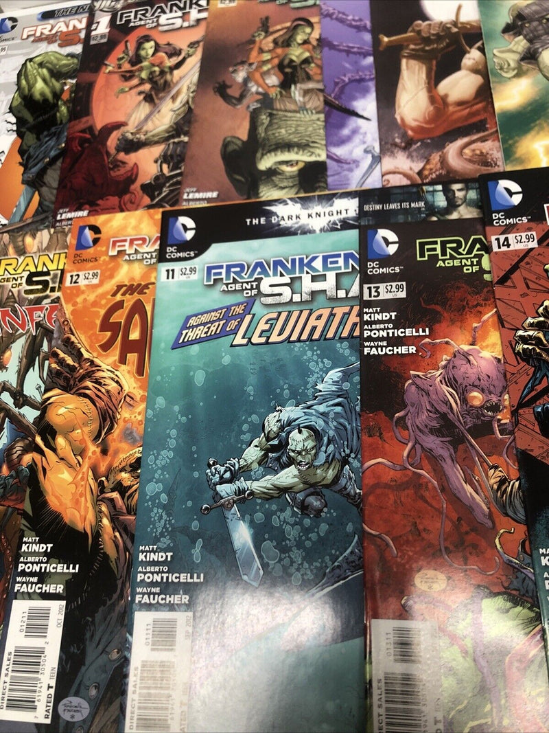 Frankenstein Agent Of Shade (2012) Set Issues