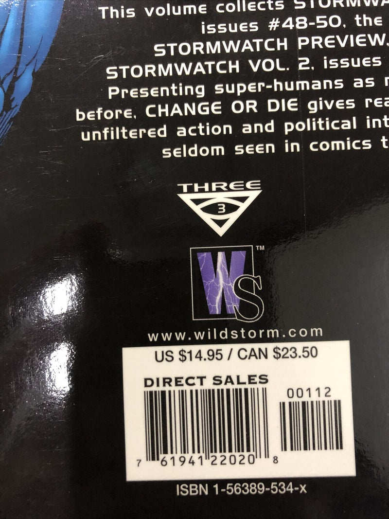 StormWatch Change Or Die By Warren Ellis (1999) TPB Wildstorm