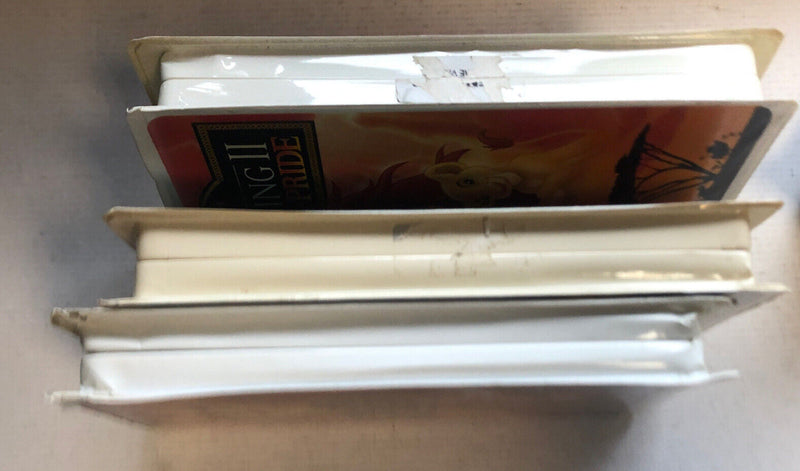 Lion King,platinum Edition,Masterpiece &Lion King 2 Simbas Pride Bundle (VHS)