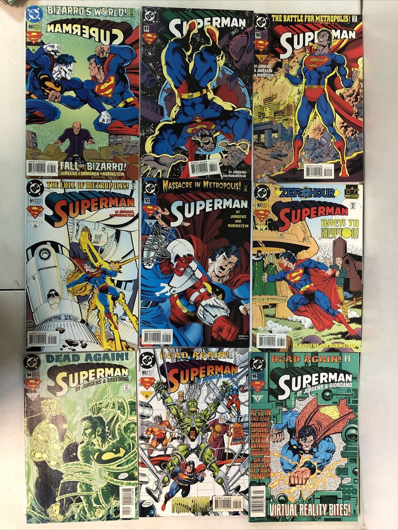 Superman (1991) Consequential Set # 51-100 Missing # 73 (F/VF) DC Comics